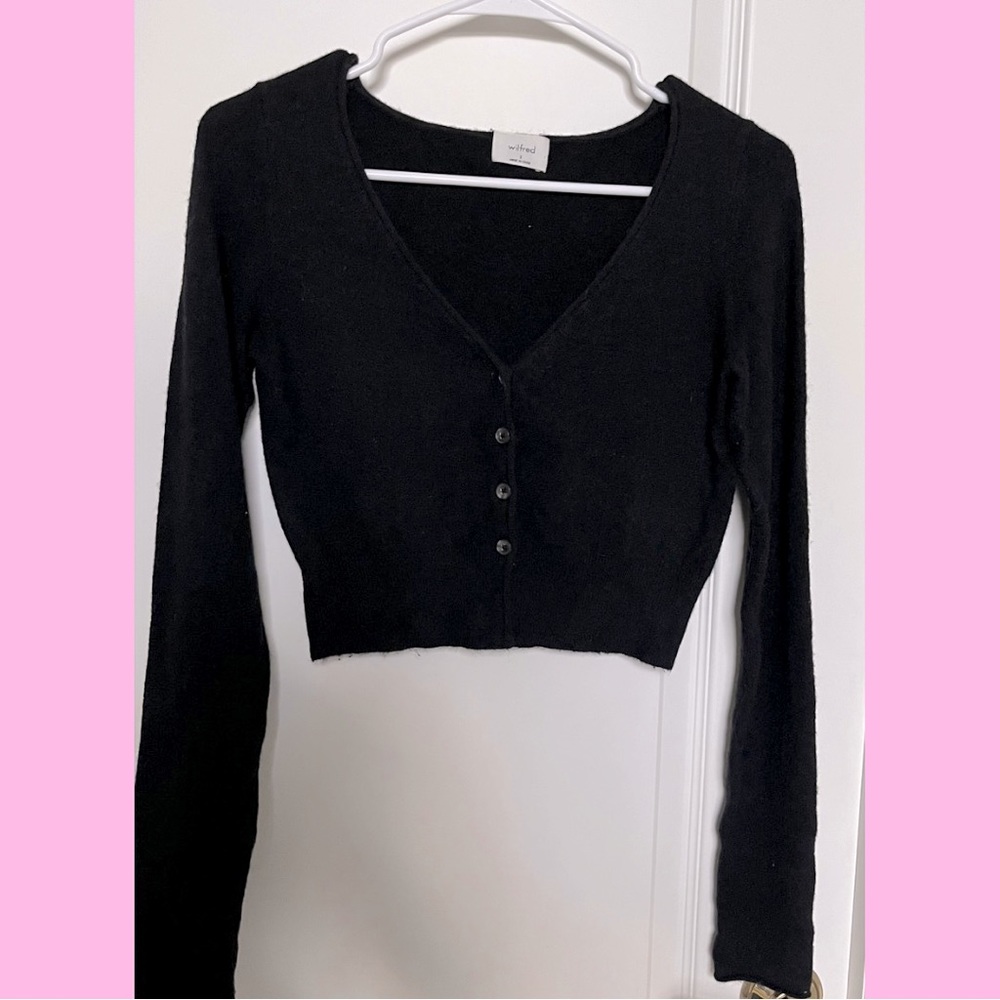 Aritzia cropped cardigan